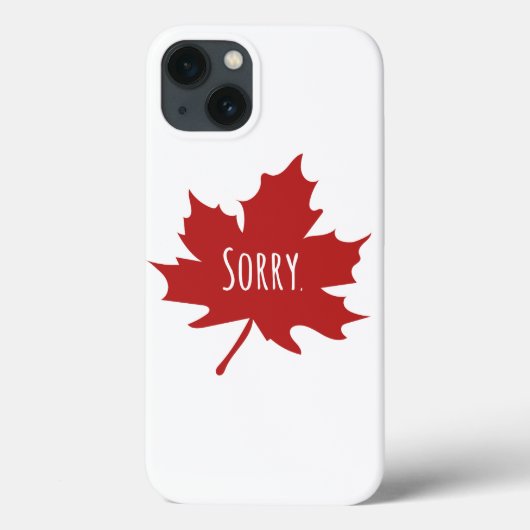 Funny Canadian Case-Mate iPhone Hülle (Rückseite)