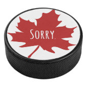 Funny Canadian Eishockey Puck (3/4)