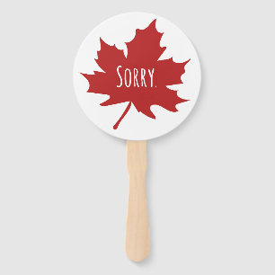 Funny Canadian Fächer