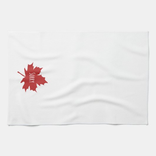 Funny Canadian Geschirrtuch (Horizontal)