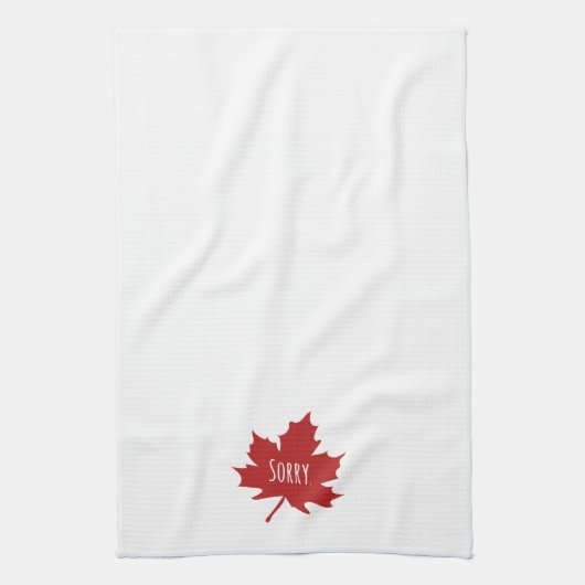 Funny Canadian Geschirrtuch (Vertikal)