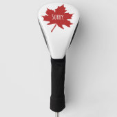 Funny Canadian Golf Headcover (Vorderseite)
