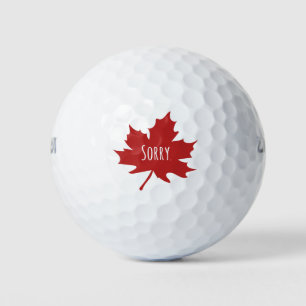 Funny Canadian Golfball