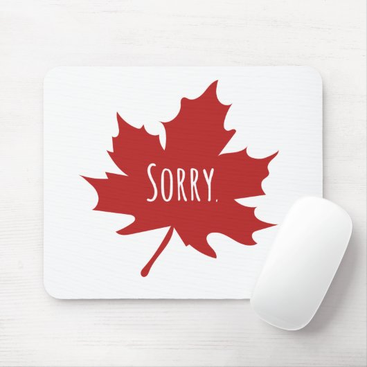 Funny Canadian Mousepad (Mit Mouse)