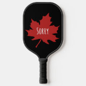 Funny Canadian Pickleball Schläger (Vorderseite)