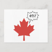 Funny Canadian Postkarte (Vorderseite)