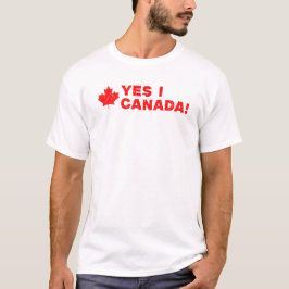 Funny Canadian Pride - Ja, ich Kanada! Angebotsges T-Shirt