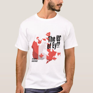 Funny Canadian Pride T-Shirt. Kanada-Kartentest T-Shirt