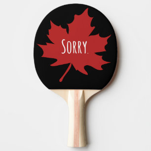Funny Canadian Tischtennis Schläger