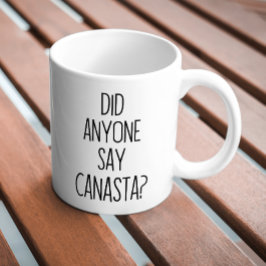 Funny canasta kaffeetasse
