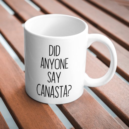 Funny canasta kaffeetasse