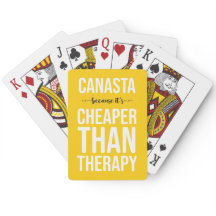 Funny Canasta Spielkarten