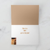 Funny Cancer Support Farm Animal Karte (Innenseite)