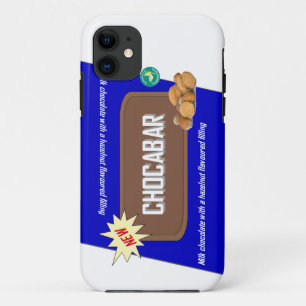 Funny candy bar with nuts Case-Mate iPhone hülle