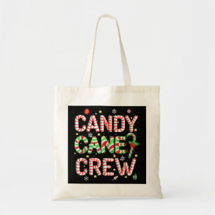 Funny Candy Cane Crew Weihnachten Candy Lover Weih Tragetasche