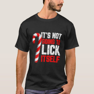 Funny Candy Cane Unangemessenes Adult Humor Christ T-Shirt