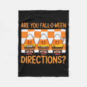 Funny Candy Corn Clroom Halloween For Everyone  Fleecedecke (Vorderseite)