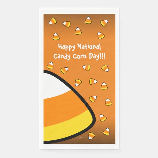 Funny Candy Corn Serviette (Vorderseite)