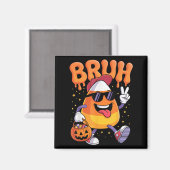 Funny Candy Mais Halloween Kostüm für alle Magnet (Vorderseite/Rückseite)