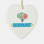 Funny Candy Sucker Keramik Ornament (Rechts)