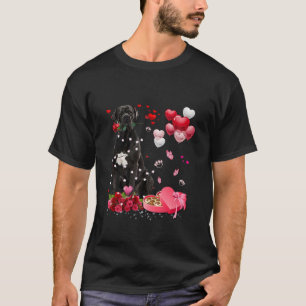 Funny Cane Corso Rose Herzlichen Glückwunsch Valen T-Shirt