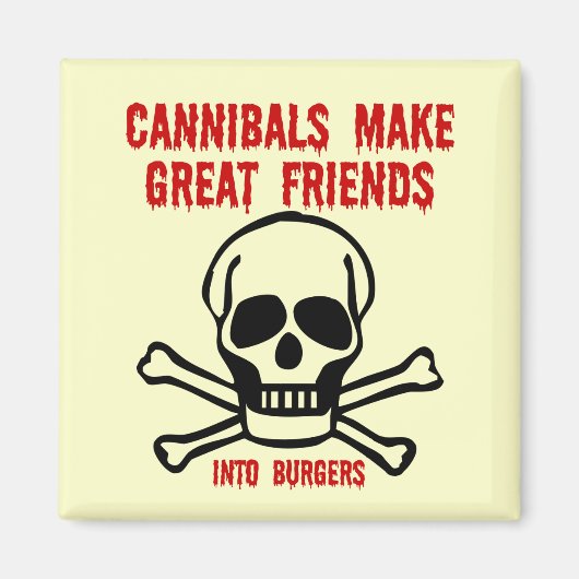 Funny Cannibals Magnet (Vorne)