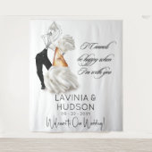 Funny Cannoli Italian Wedding Wandteppich (Vorderseite)