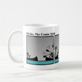 Funny Canoe Stickman Tasse - 037 (Links)