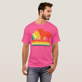 Funny Capibara Wilhelm Tell T-Shirt (Vorne ganz)