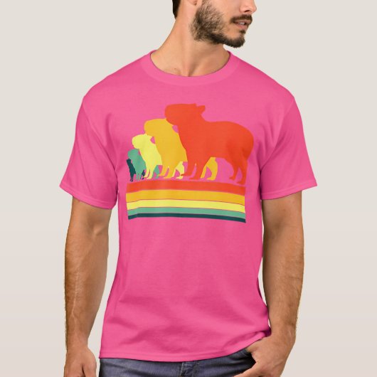 Funny Capibara Wilhelm Tell T-Shirt (Vorderseite)