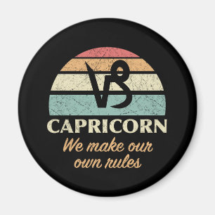 Funny Capricorn Zodiac Regeln Magnet