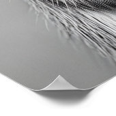 Funny Capybara Bathroom Art Print, Toilet Paper Poster (Ecke)