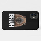 Funny Capybara Bruh Case-Mate iPhone Hülle (Rückseite (Horizontal))