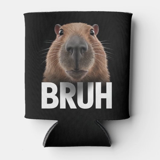 Funny Capybara Bruh Dosenkühler (Vorderseite)