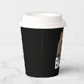 Funny Capybara Bruh Pappbecher (Rechts)