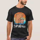 Funny Capybara Capyboba Bubble Tee Boba Tea Kinder (Vorderseite)
