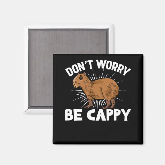 Funny Capybara Eigentümer Capybara Haustier Magnet (Vorderseite/Rückseite)