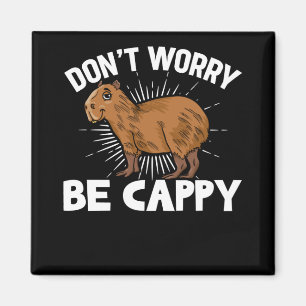 Funny Capybara Eigentümer Capybara Haustier Magnet