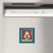 Funny Capybara Gamer Bruh Graphic Tee Men Boys Tee Magnet (In Situ (Geschirrspüler))