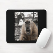 Funny Capybara Halloween Costume Mousepad (Mit Mouse)
