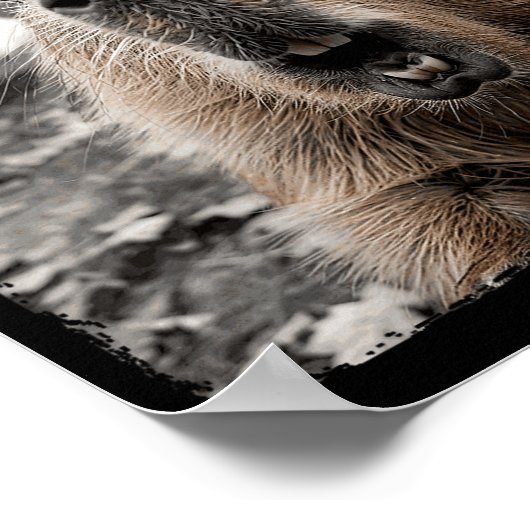 Funny Capybara Halloween Costume  Poster (Ecke)