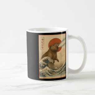 Funny Capybara Japanisch Wave Capyzilla Boys Girls Kaffeetasse
