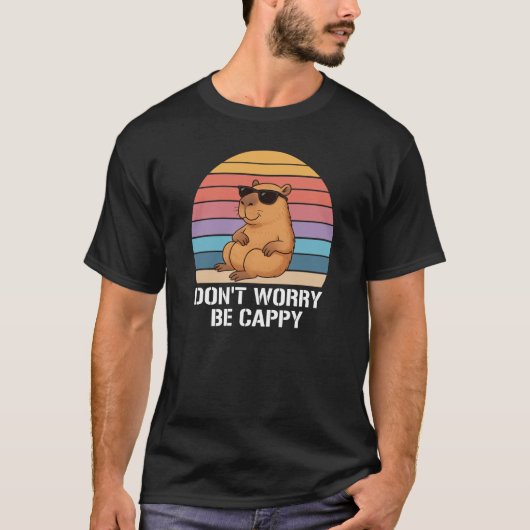 Funny Capybara Lover for All T-Shirt (Vorderseite)