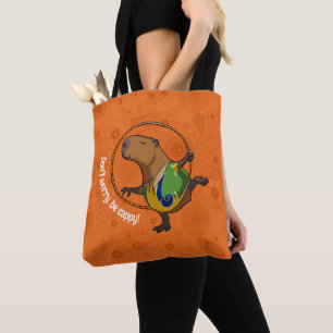 Funny Capybara Mach dir keine Sorgen, sei mit Capp Tasche