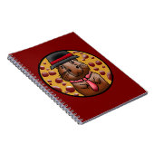 Funny Capybara Notizblock (Rechte Seite)