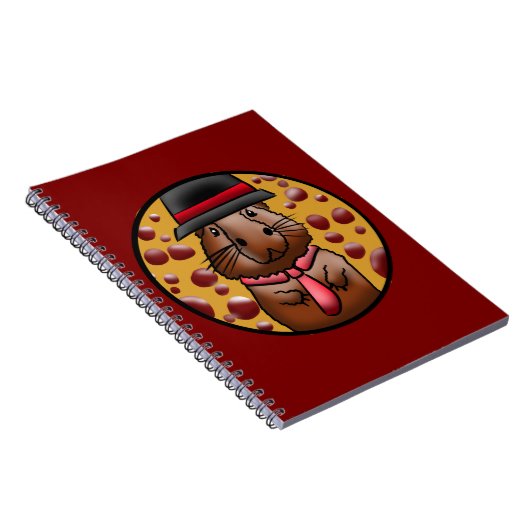 Funny Capybara Notizblock (Rechte Seite)