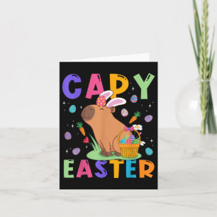 Funny Capybara Ostertag Cape Easter Eggs Capy Lo Karte