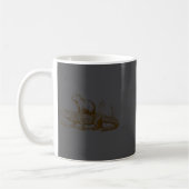 Funny Capybara Riding An Alligator Men Women Capyb Kaffeetasse (Links)