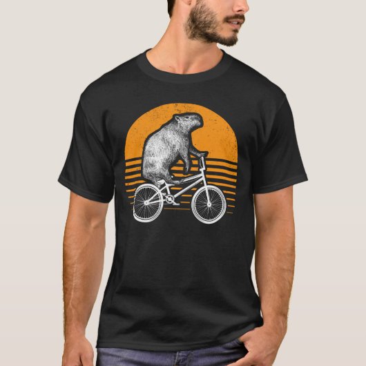 Funny Capybara Ristorante da Valentino T-Shirt (Vorderseite)