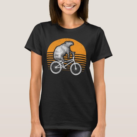 Funny Capybara Ristorante da Valentino T-Shirt (Vorderseite)
